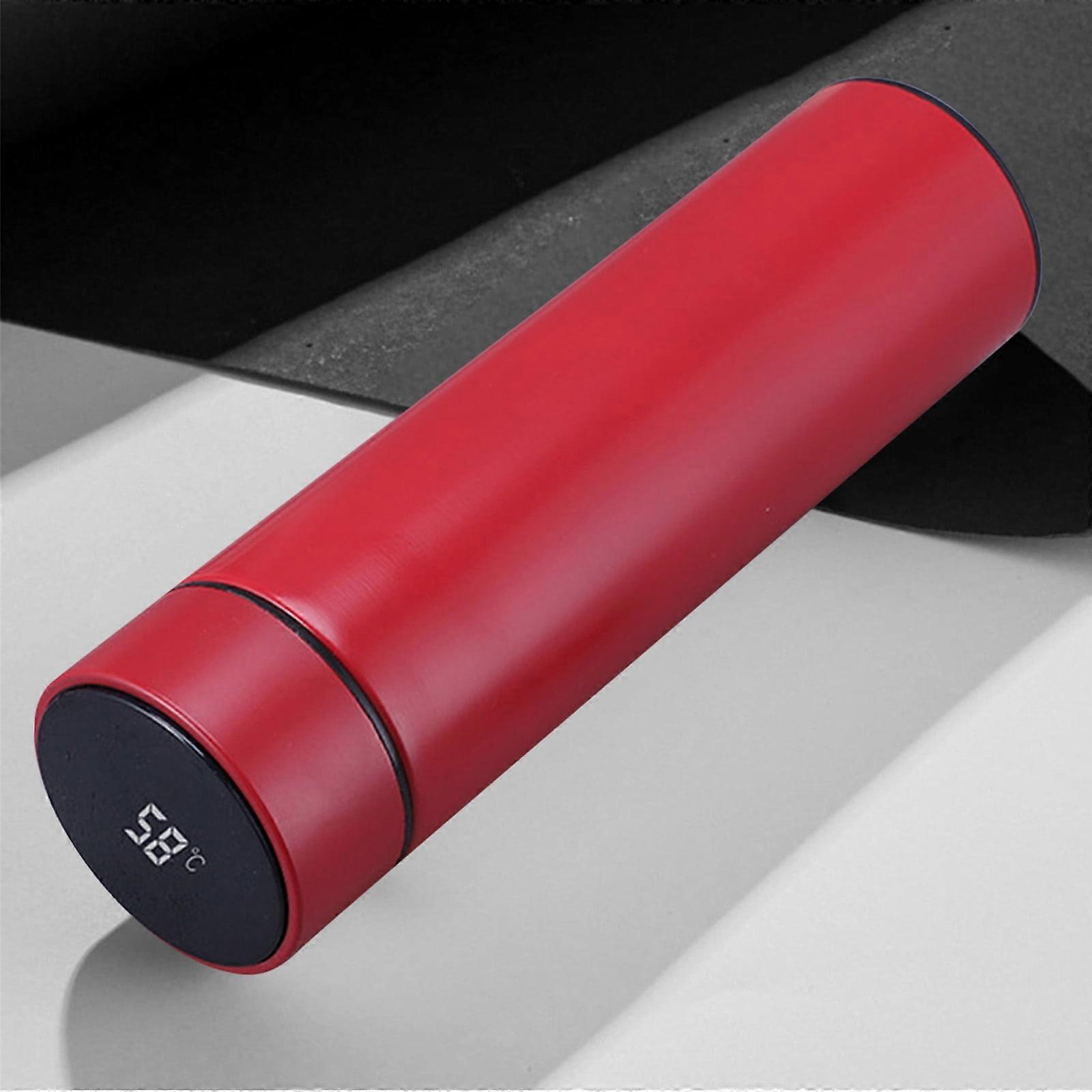 Smart Water Bottle with Digital Temp Display, Compatible with Coffee & Tea Infuser, LED Thermal Cup, Vacuum Insulated Stainless Steel, Leak-Proof,