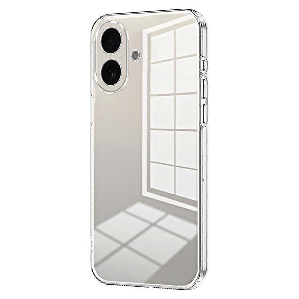 For iPhone 17 Case Electroplating Frame Soft TPU Phone Cover