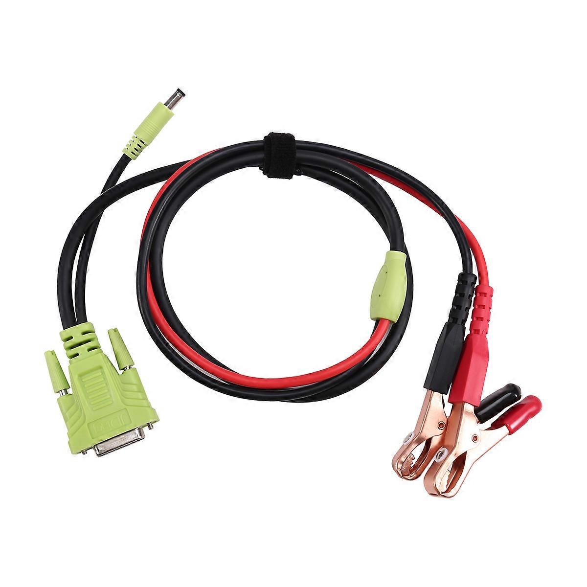 Motorcycle Diagnostic OBD2 Scanner Adapter Cable for Power Clamp/ Battery Test(16/17) Connector