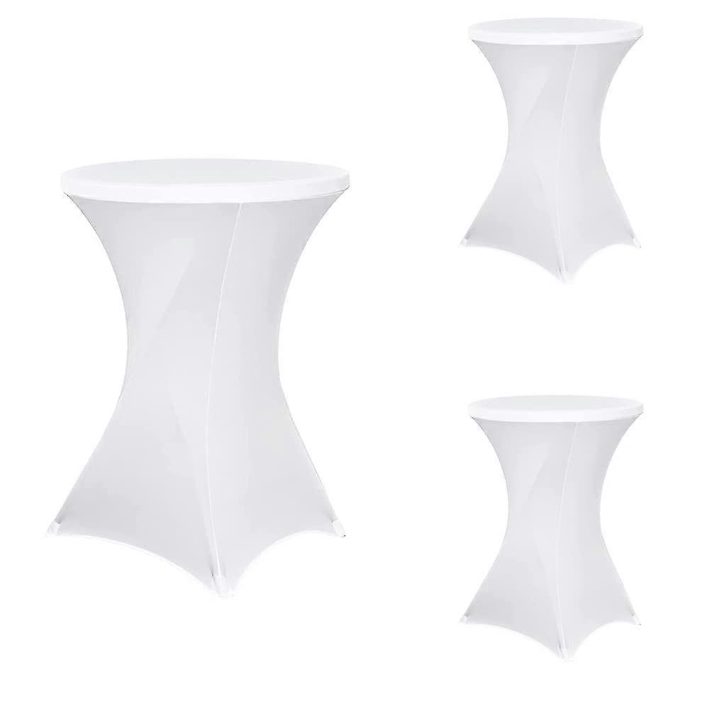 Stretch Bar Table Covers Set Of 3 Polyester Elastic Covers For Bar And Bistro Tables Reinforcement In The Foot Area
