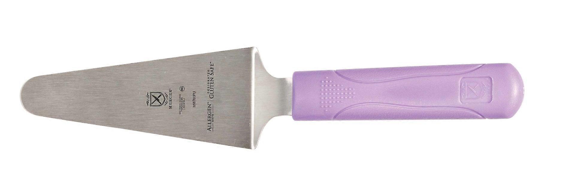 Mercer Culinary Millennia 5" x 2" Pie Server w/ Purple Handle (Commercial)