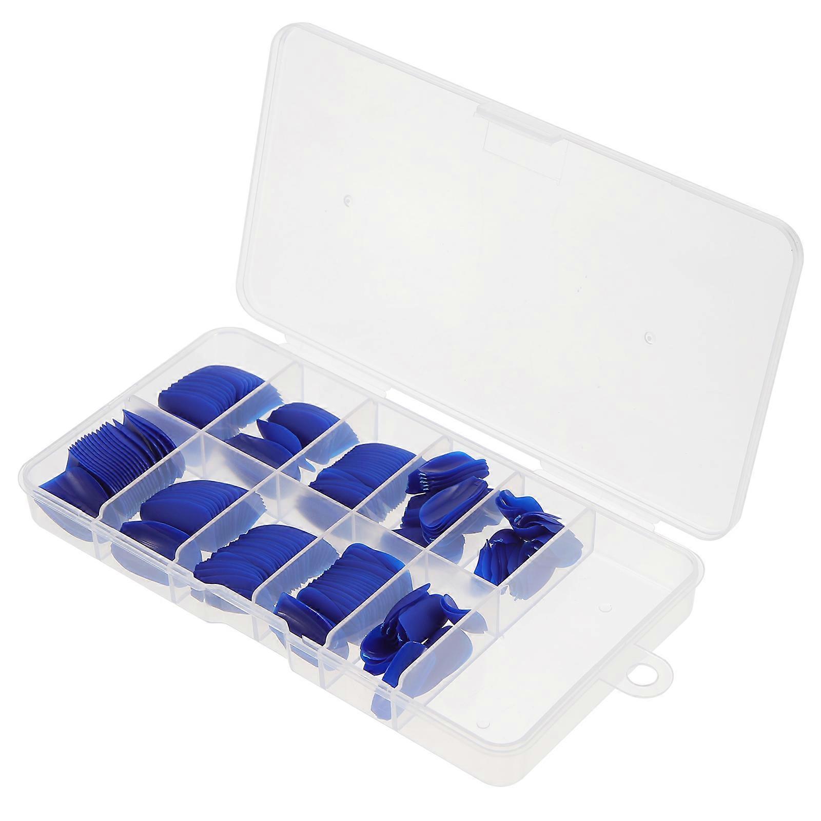 Fake Nail Tips Matte Short False Nails for Nail Box