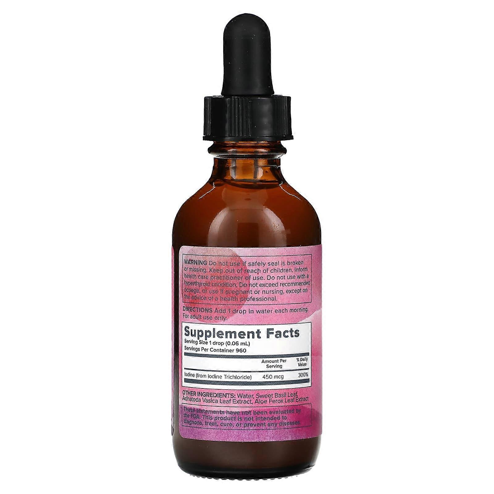 Heritage Store, Atomidine, 450 mcg, 2 fl oz (59 ml)
