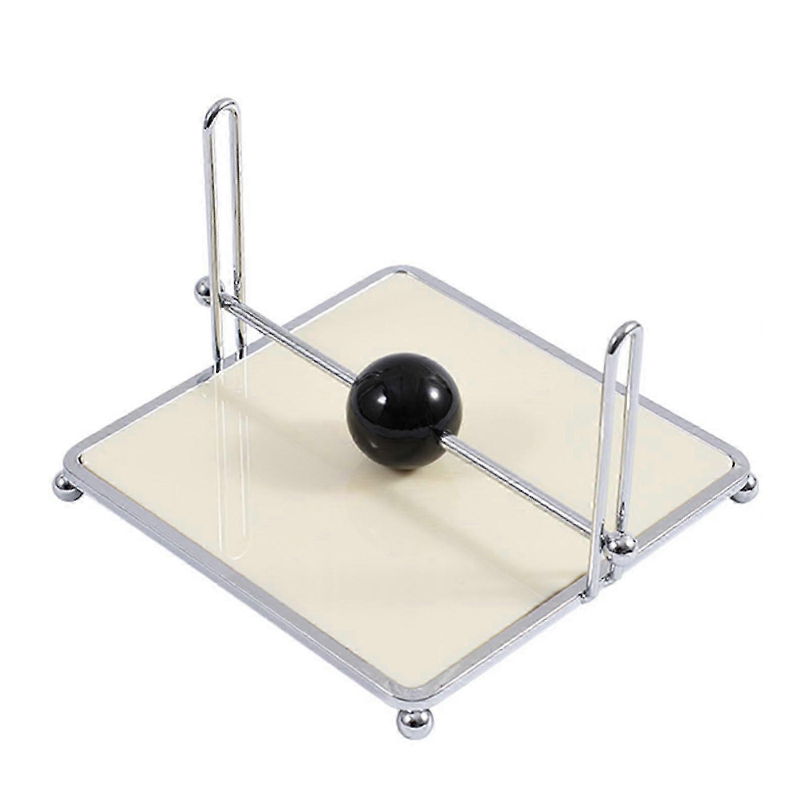 Practical Paper Towel Holder Square Tissue Dispenser for Kitchen Bathroom Elegant Design, Durable Material, Compact Size