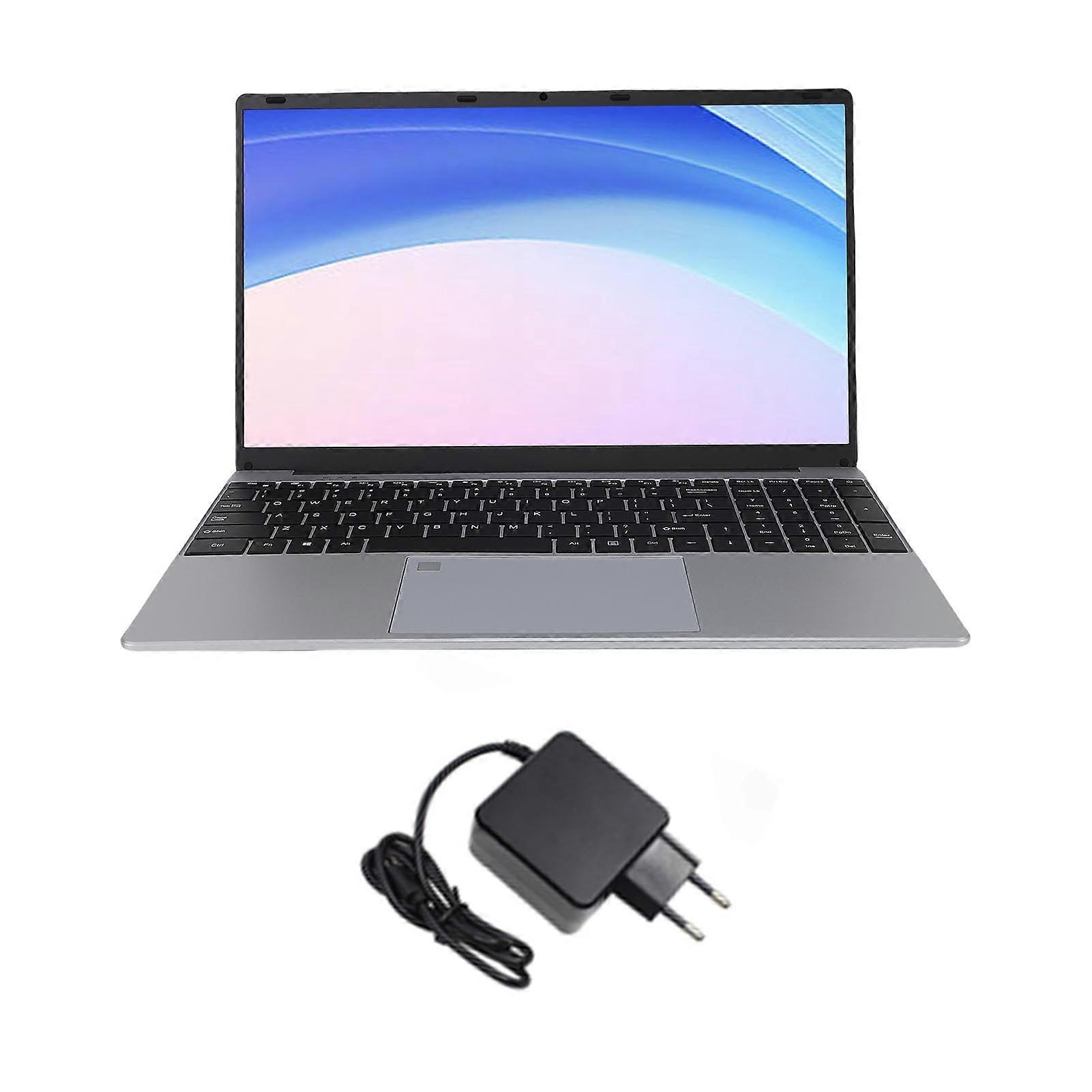 15.6 Inch Laptop with 4 Core CPU, 8GB DDR4 RAM, FHD Display, Fingerprint Unlock, 1TB Storage