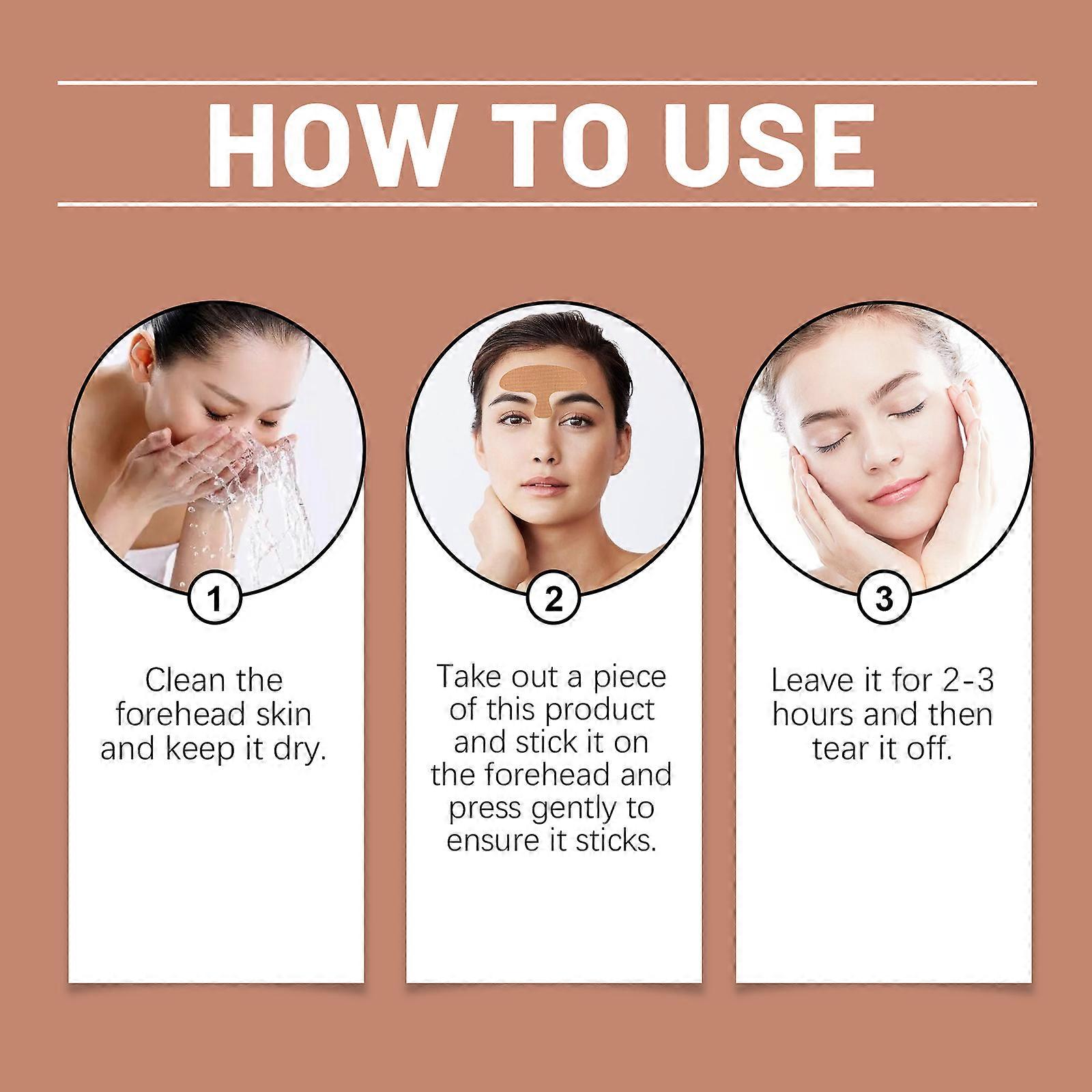 West&Month Forehead Patch, Hydrates, Tightens, Nourishes, Improves Skin Condition, Radiant Forehead Patch