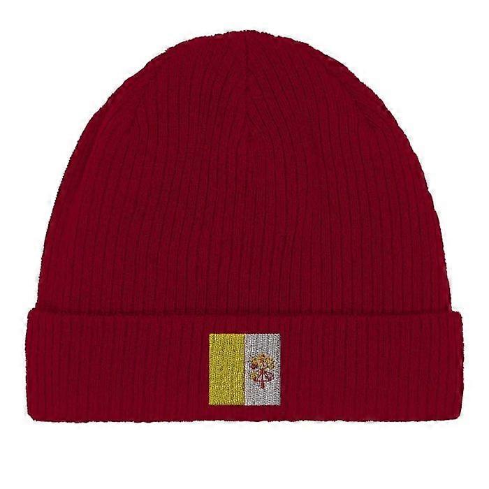 Vatican Flag Hood in Red