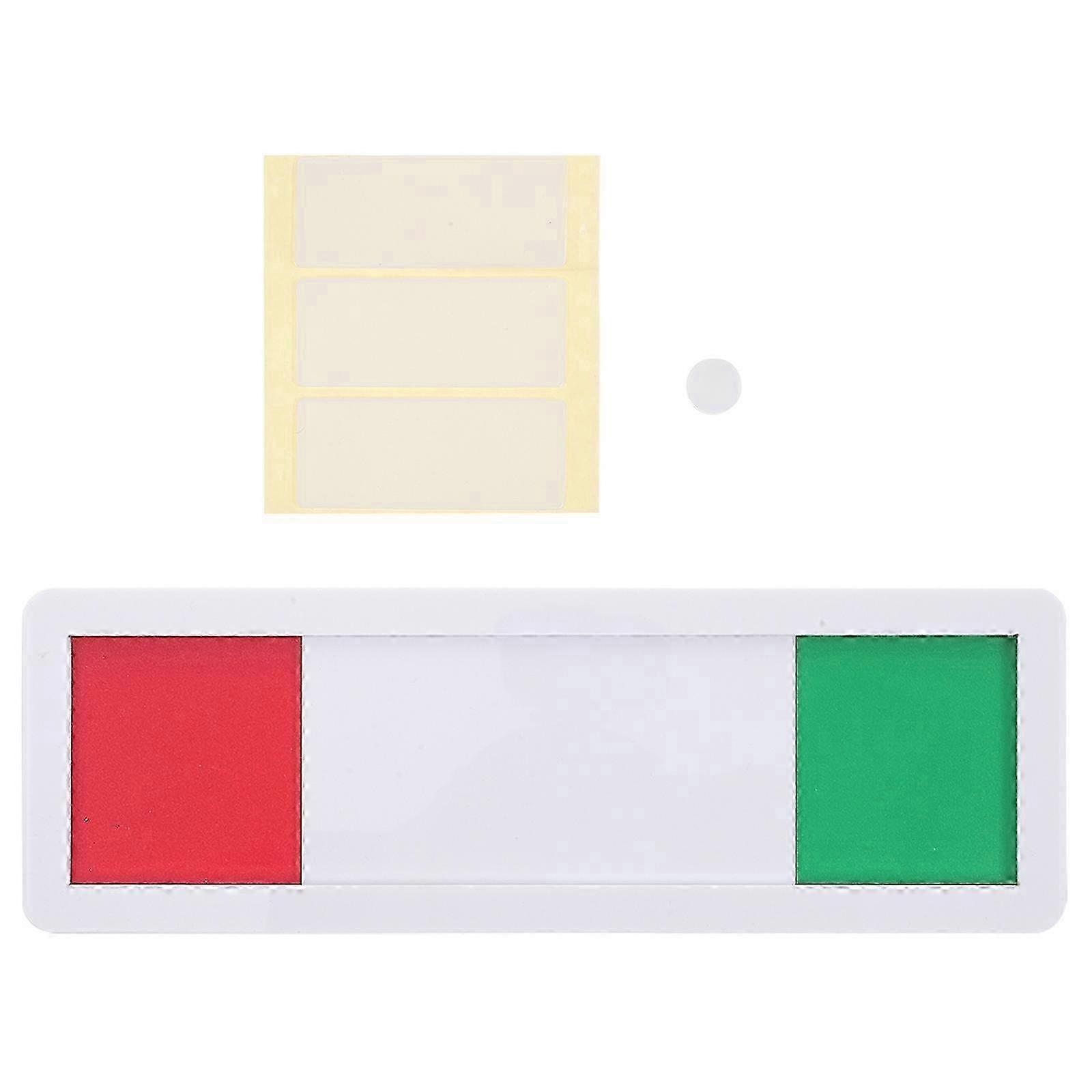 Conference Room Open Closed Slide Door Sign Slider Door Privacy Indicator