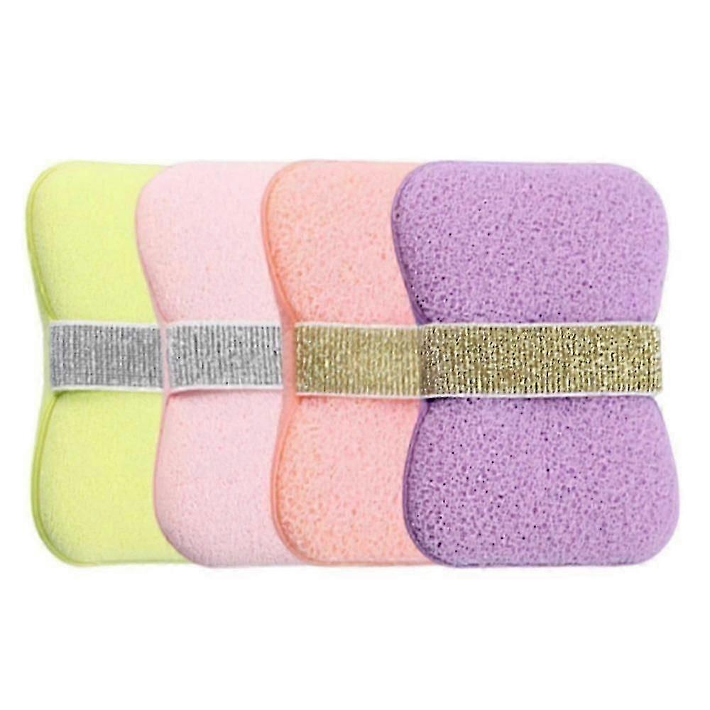 Double-Sided Bath Foaming Bag, 2-in-1 Double-Sided Exfoliating Bath Sponges Set Cs