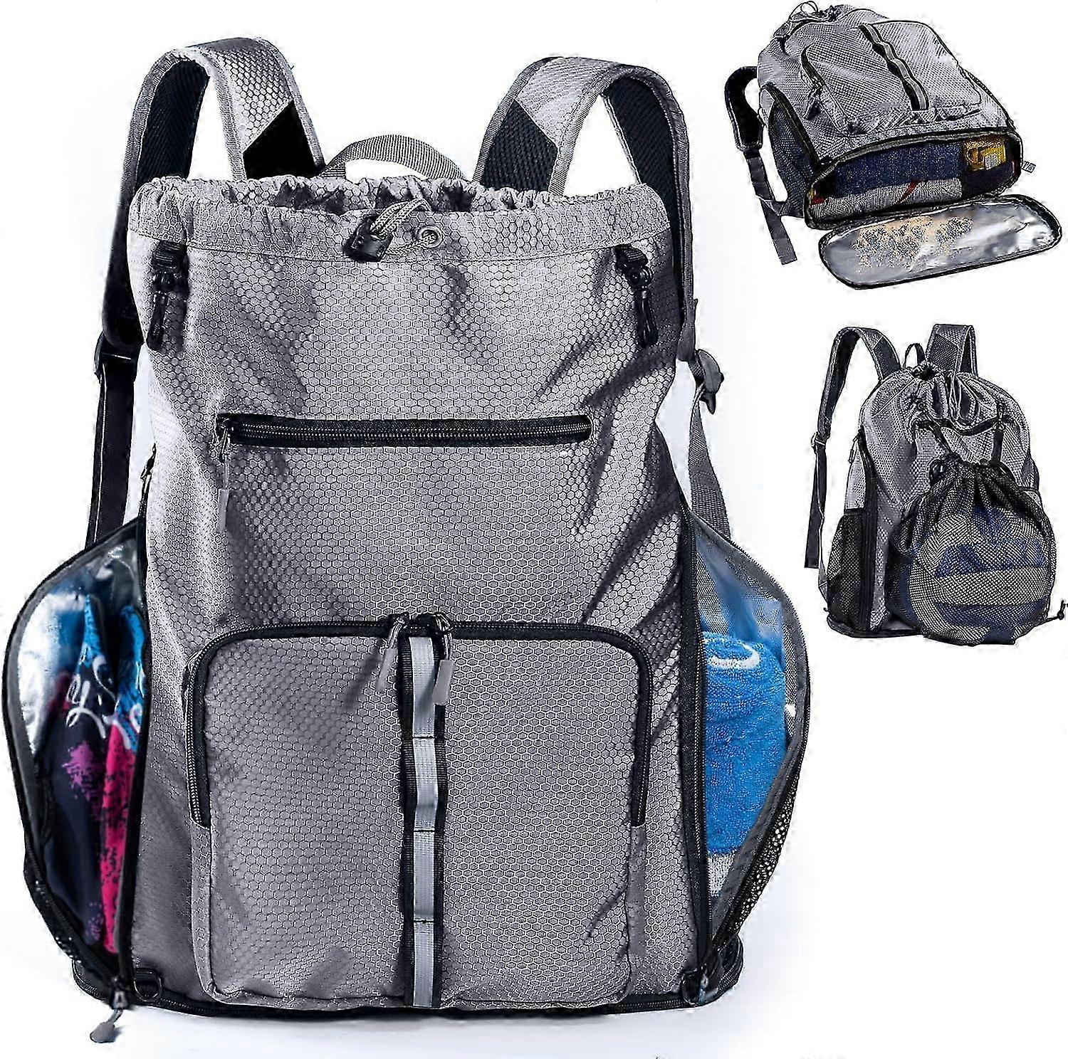 25-26 Large Sandproof Oversized Beach Backpack for Travel