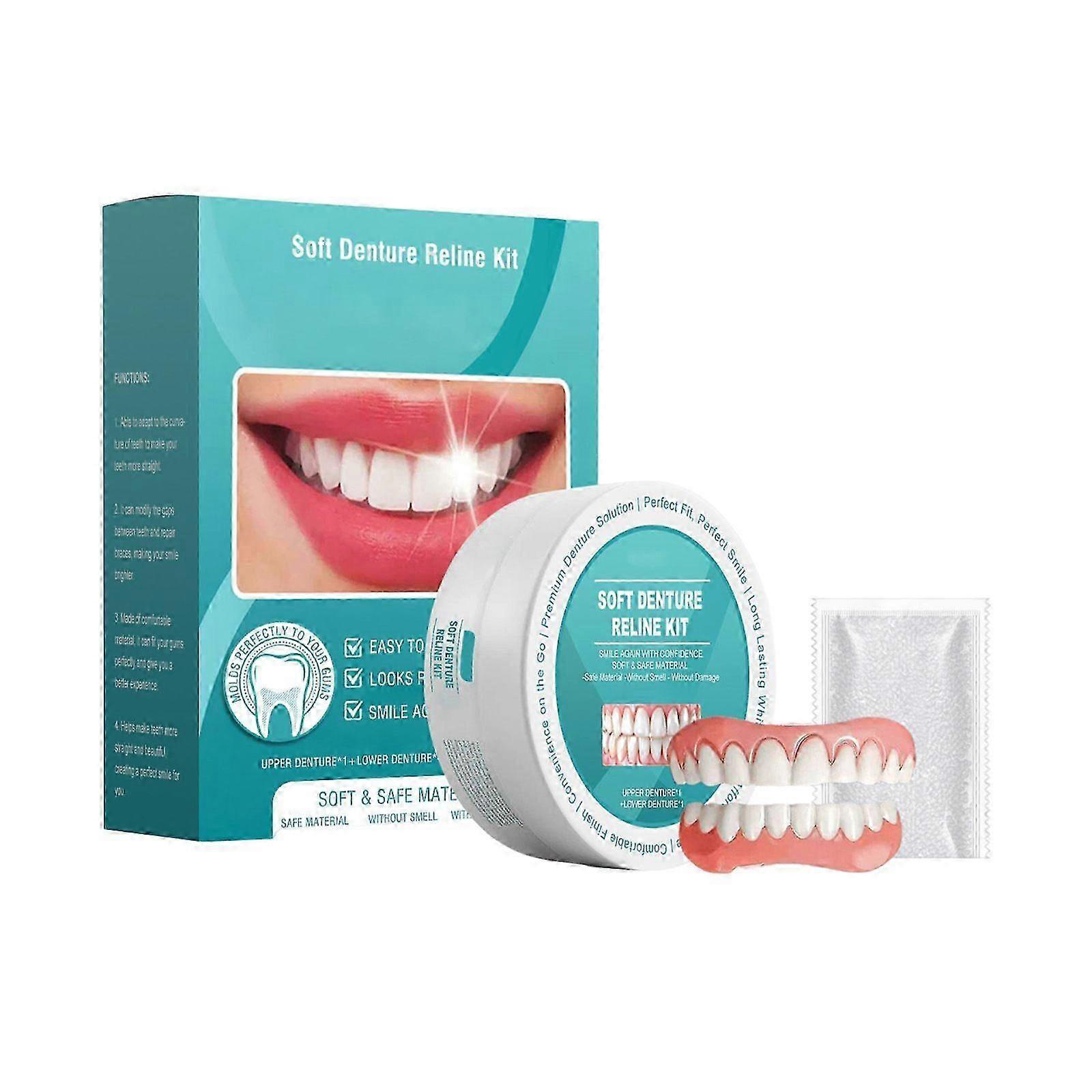 Denture modification set, beautiful teeth, dentures, modify teeth, teeth, neat