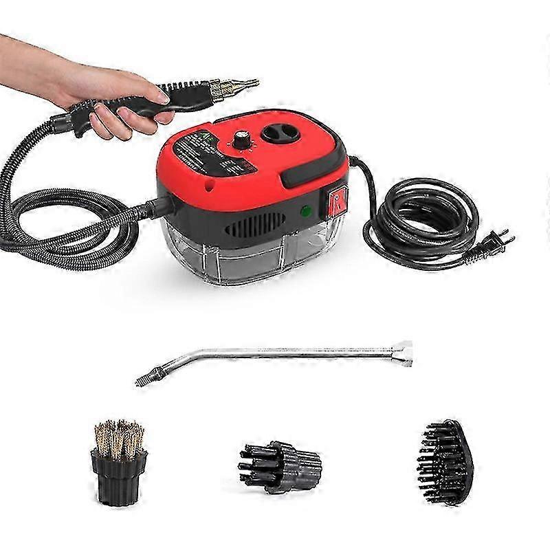 2500W Portable Handheld Steam Cleaner High Temperature Pressurized Steam Cleaning Machine with Brush