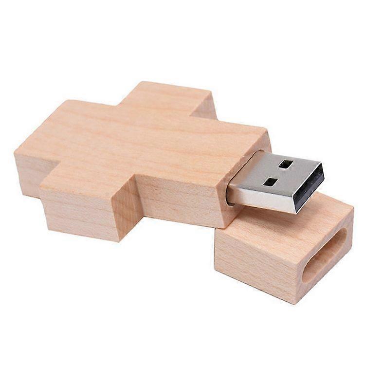 Wood Cross Style USB Flash Disk