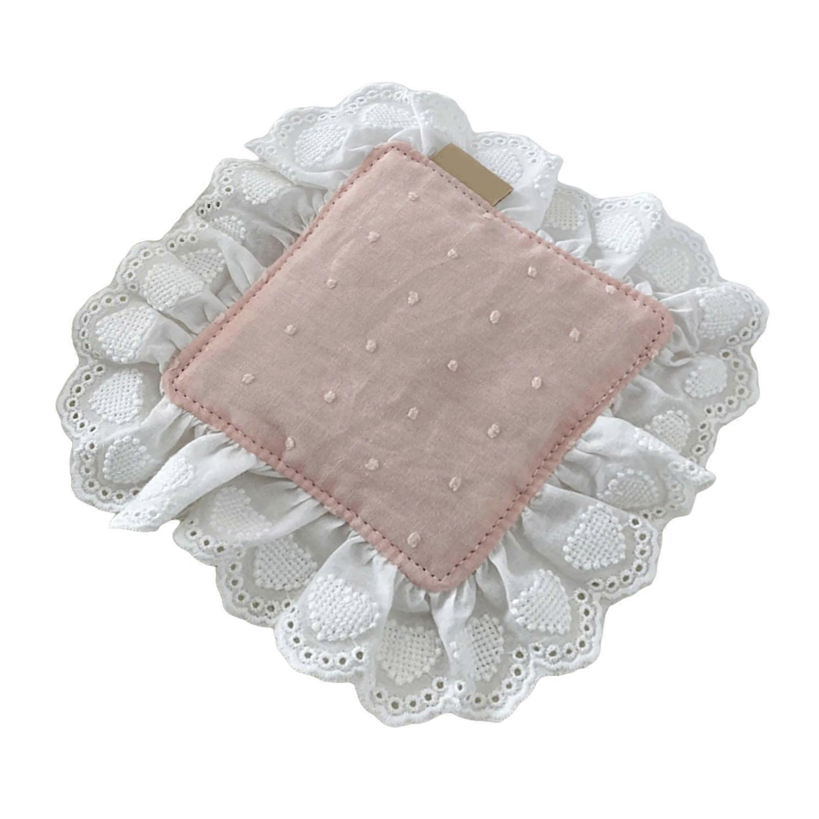 Elegant Embroidered Coaster Delicate Placemat Perfect For Family Gatherings Portable Portable Table Mats Multicolor