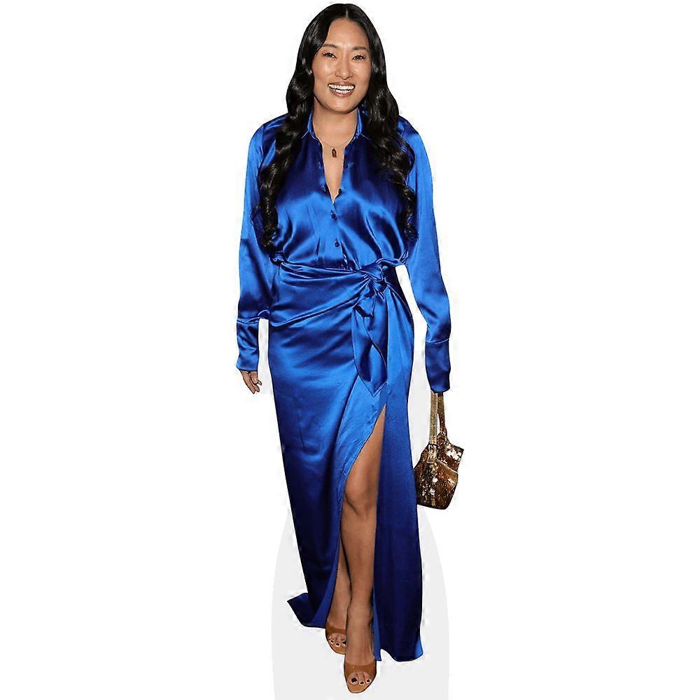 Chloe Won (Blue) Cardboard Cutout (lifesize OR mini size). Standee. Stand Up.
