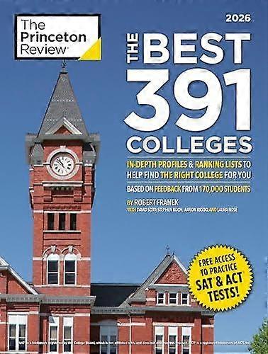 The Best 391 Colleges 2026 by Robert Franek Paperback