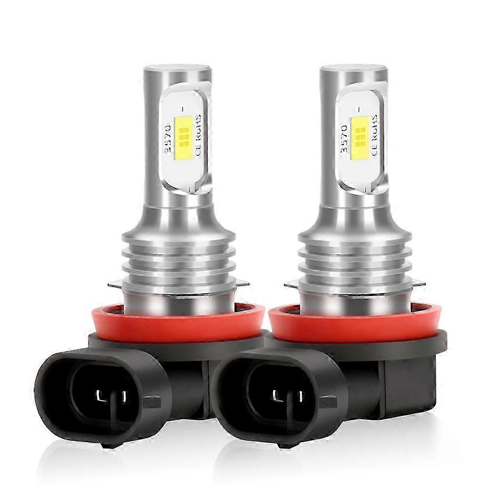 2x For Nissan Qashqai J10 J11 J12 2007 2008 2009 2010-2018 2019 2020 2021 2022 2023 Led Car Fog Lamp Front Light Bulb Canbus