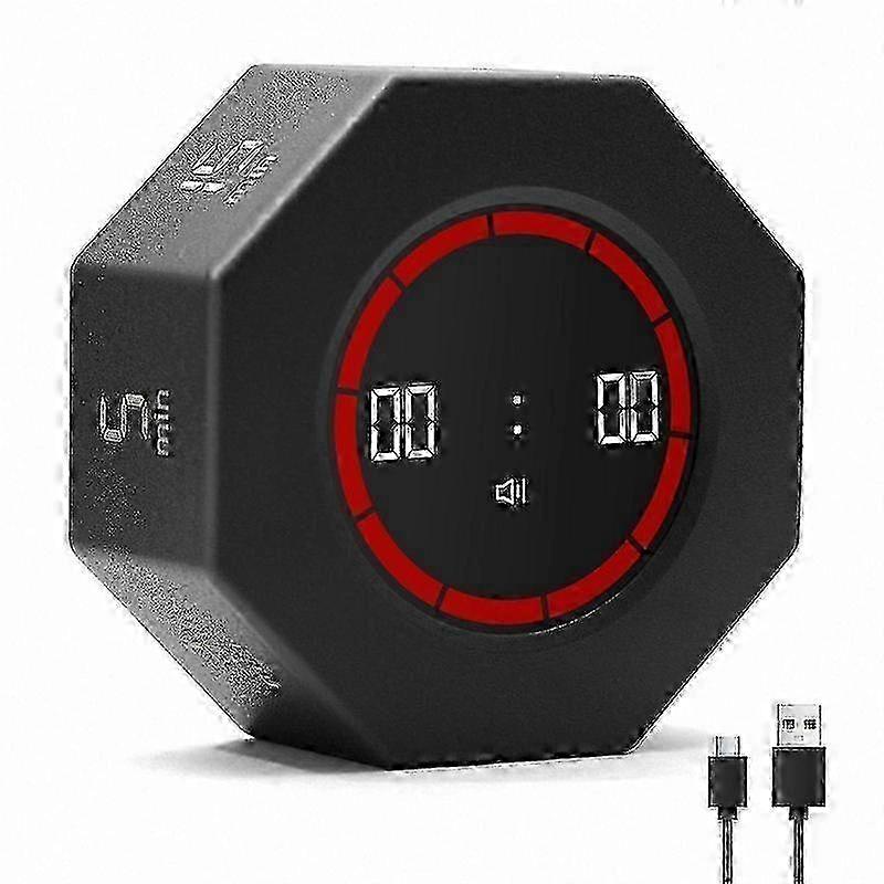 Visual Countdown Timer 1,3,5,15,30,60,90 Minutes Preset,Desk Productivity Timer W/ Sensor,for Work,School,Kitchen 2025