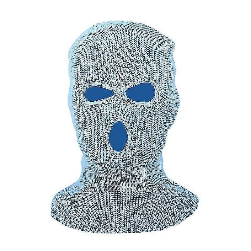 冬のファッションウォームAk47サベージスキーマスクハット3穴ニットフルフェイスカバーバラクラバハットユニセックス刺繍ビーニー