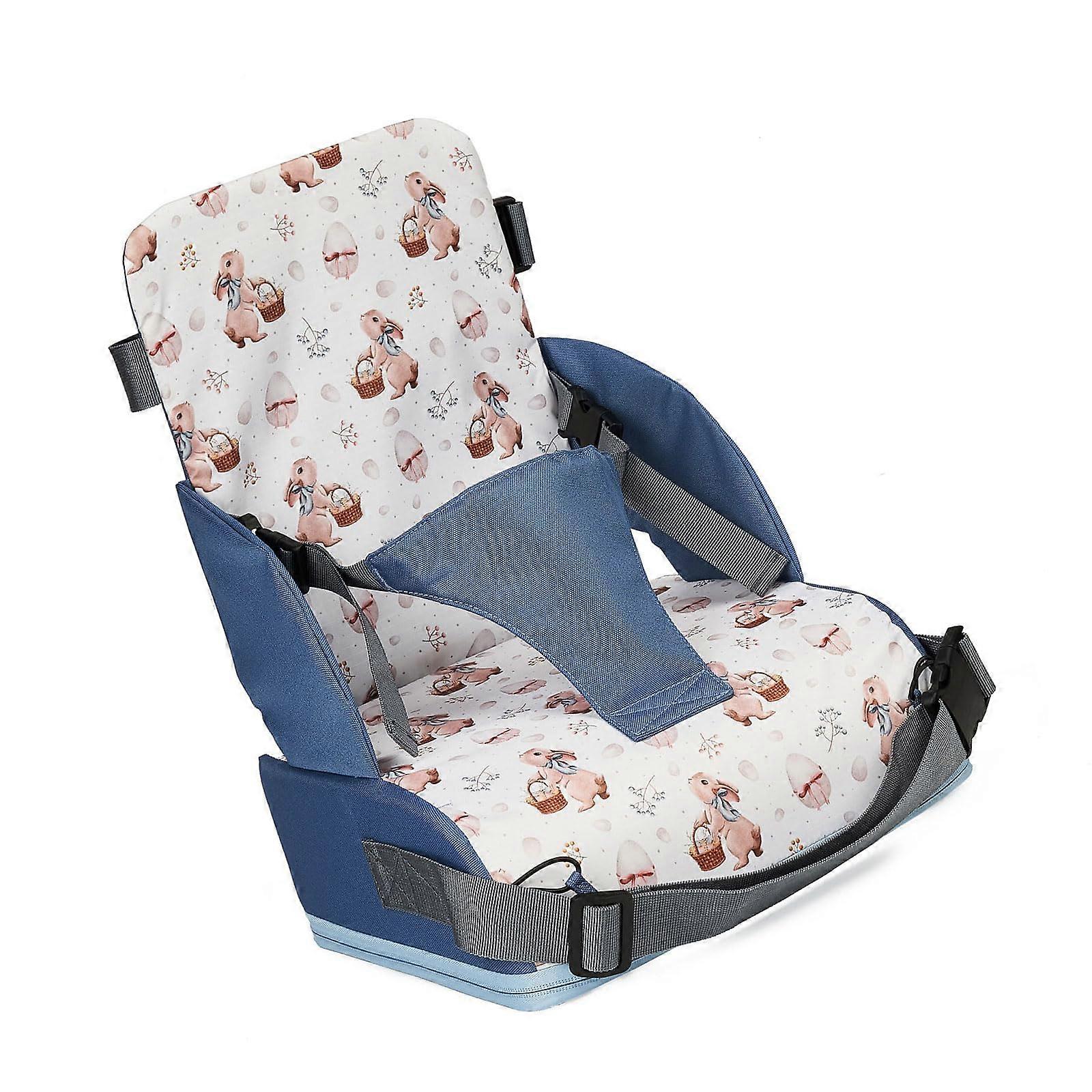 Portable Seating Cushion for Baby Dining Table with Easy Cleaning Backrest Highchair Pad, Comfortable and Durable Design