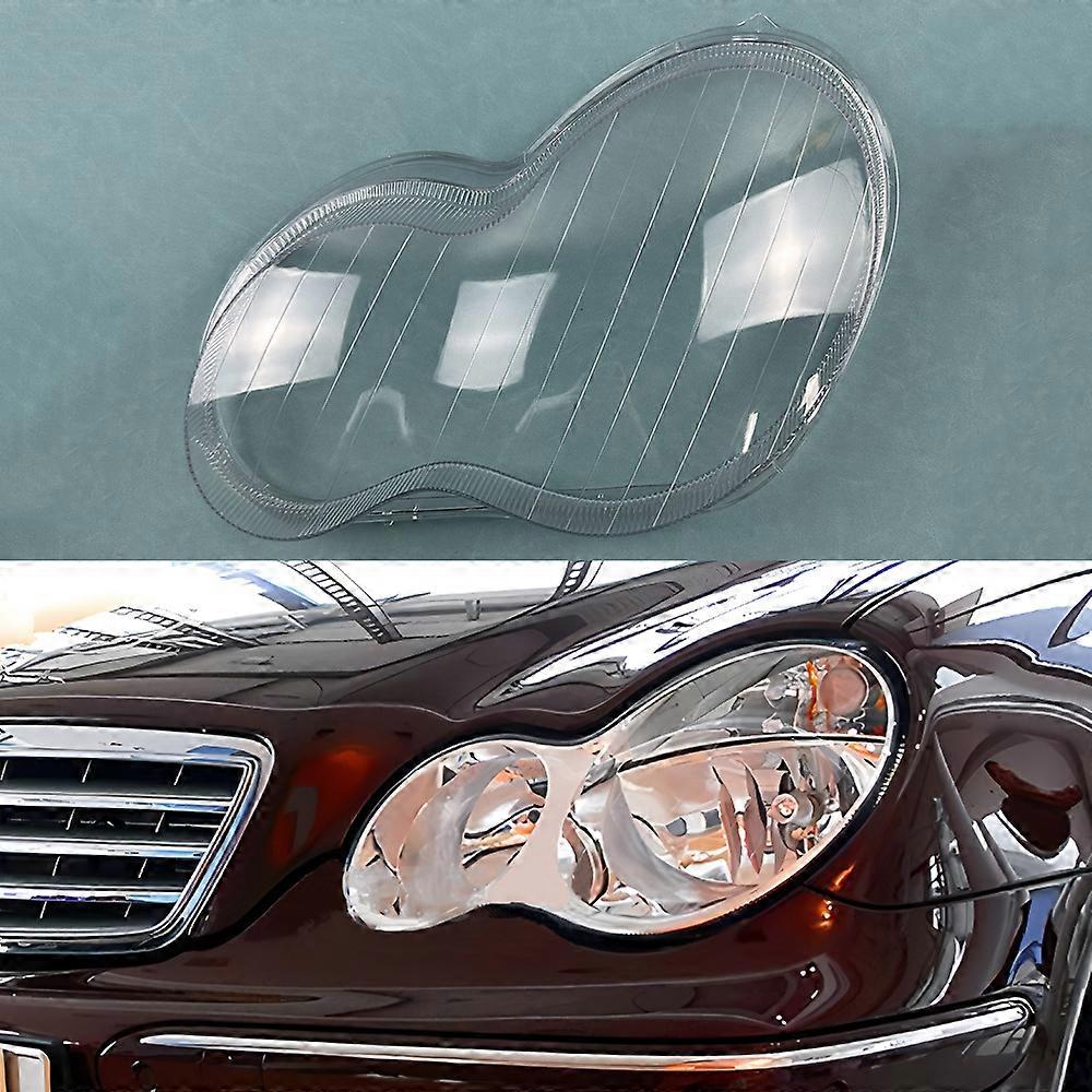 For Benz W203 C-Class C180 C200 C230 C260 C280 2001-2007 Lampshade Case Headlamp Shell Plexiglass Replace Original Lampshade