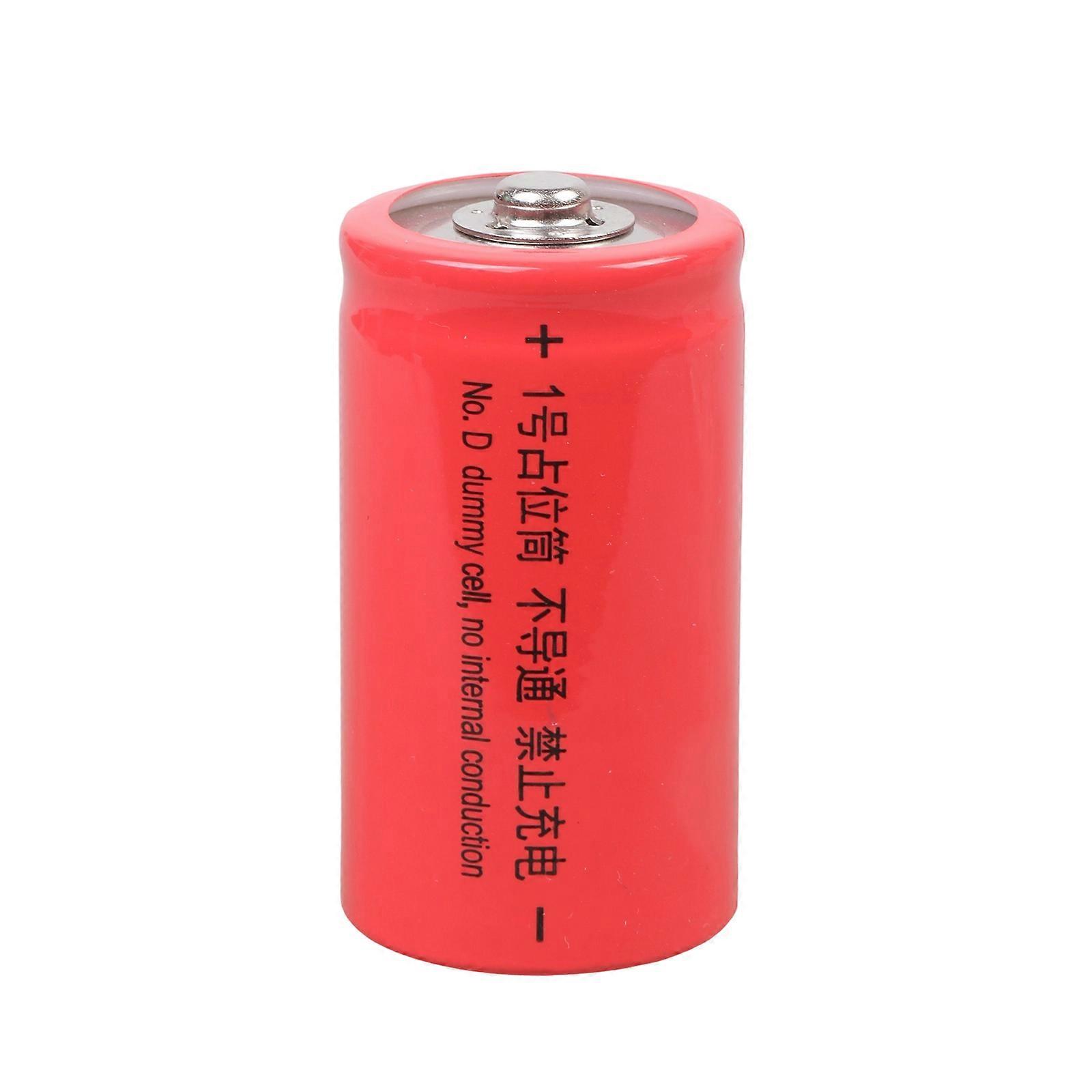 LR20 D Size Battery Placeholder Conductor Adapter Power Integration Placeholder Cylinder Conductor for Electronic Device Multicolor