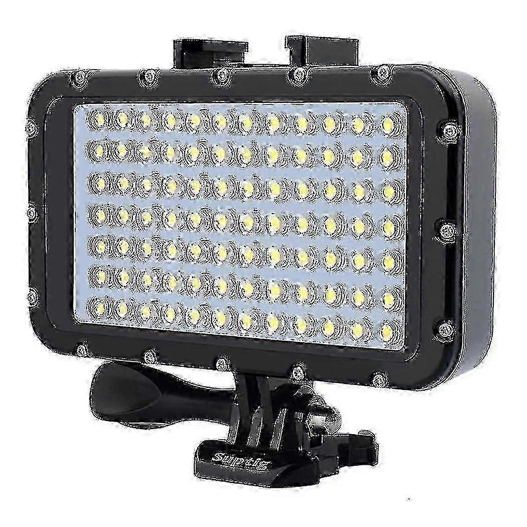 50m Waterproof Diving Light with 4 Modes & 84 LEDs - 2600mAh 5000lux Underwater LED Lamp for Scuba_JC