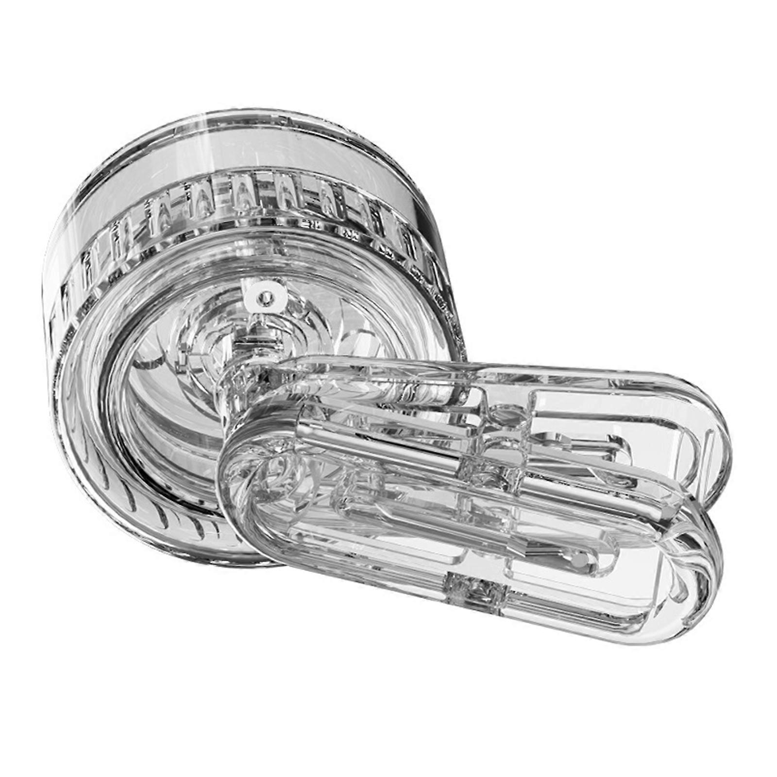 Space Saving Rotating Clip With Suction Base Water Resistant Bathroom Organizers Secure Grips Household Storage Solution Multicolor