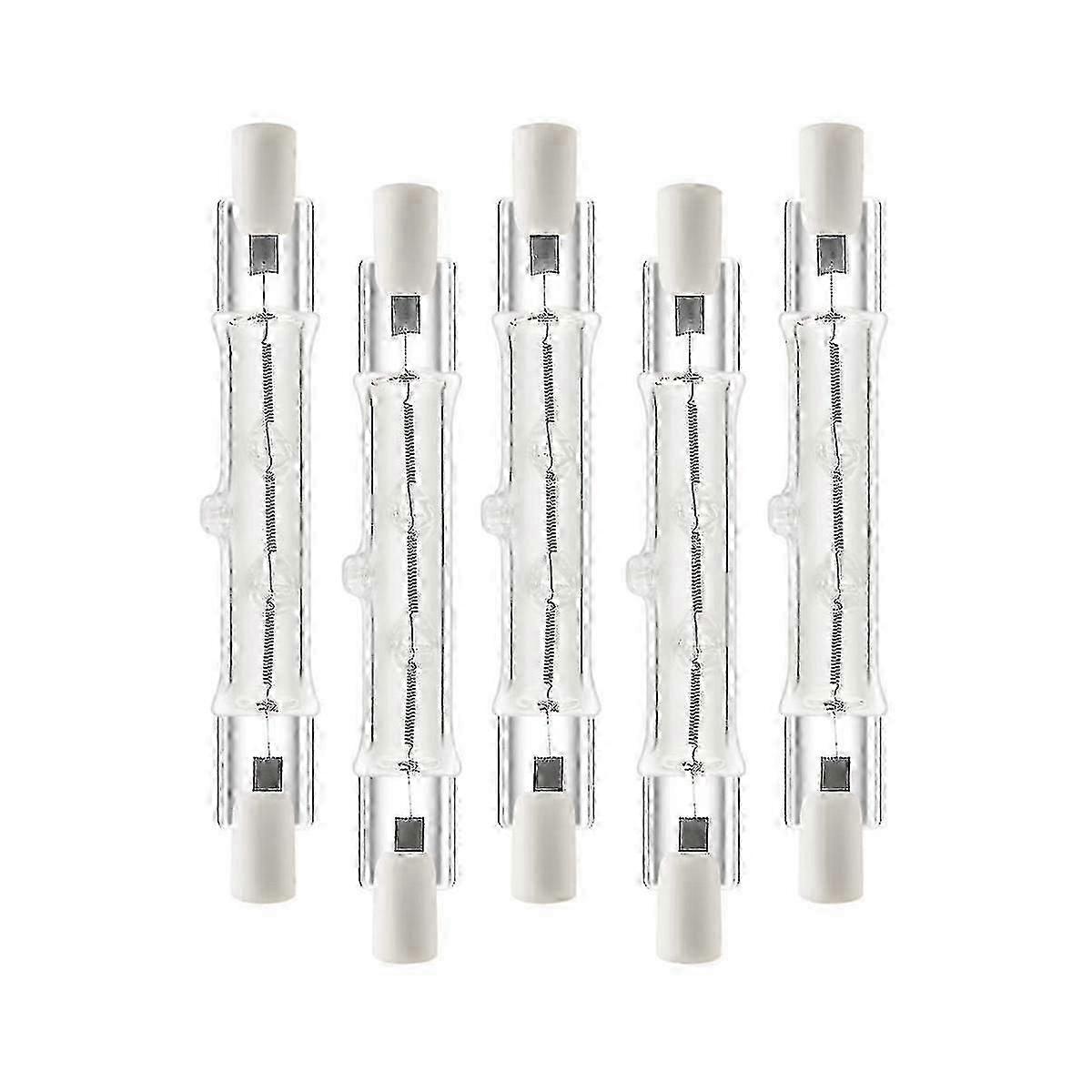 5-Pack R7S 118mm 300W 230V, R7S Halogen linear light