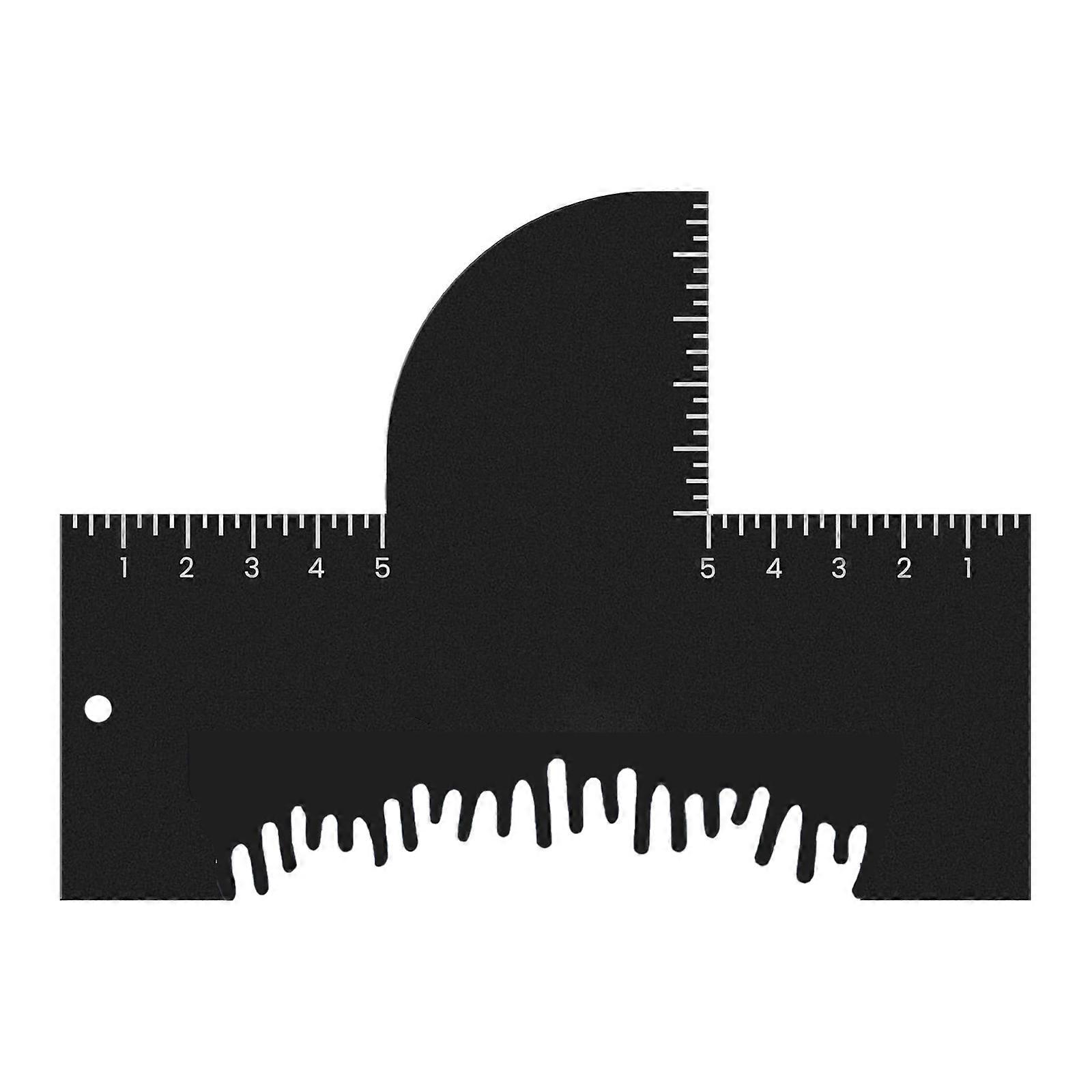 Quick Application Color Enhancement Barber Card For Daily Styling Hairdressing Guide Hairline Shaping Maker Line up Tool Multicolor