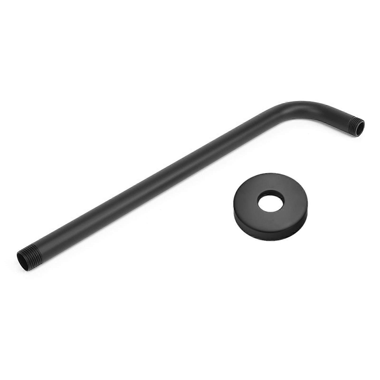 Practical Wall Mounted Shower Arm Matte Black Designs Convenient for High Performances Shower Coverage Daily Use Multicolor
