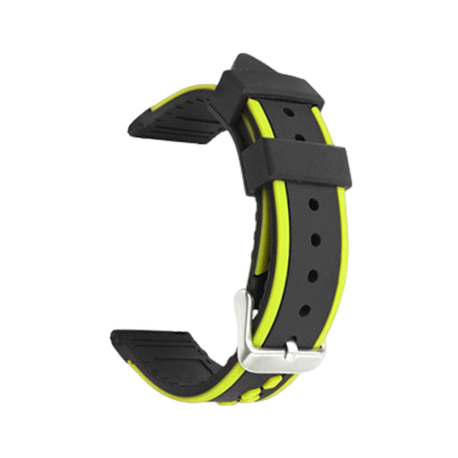 Silicone Watch Straps Breathable Quick Release Bands for Diving Swimming Running and More Multicolor