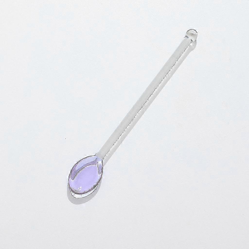 Long-Handled Glass Spoon for Hot & Cold Drinks