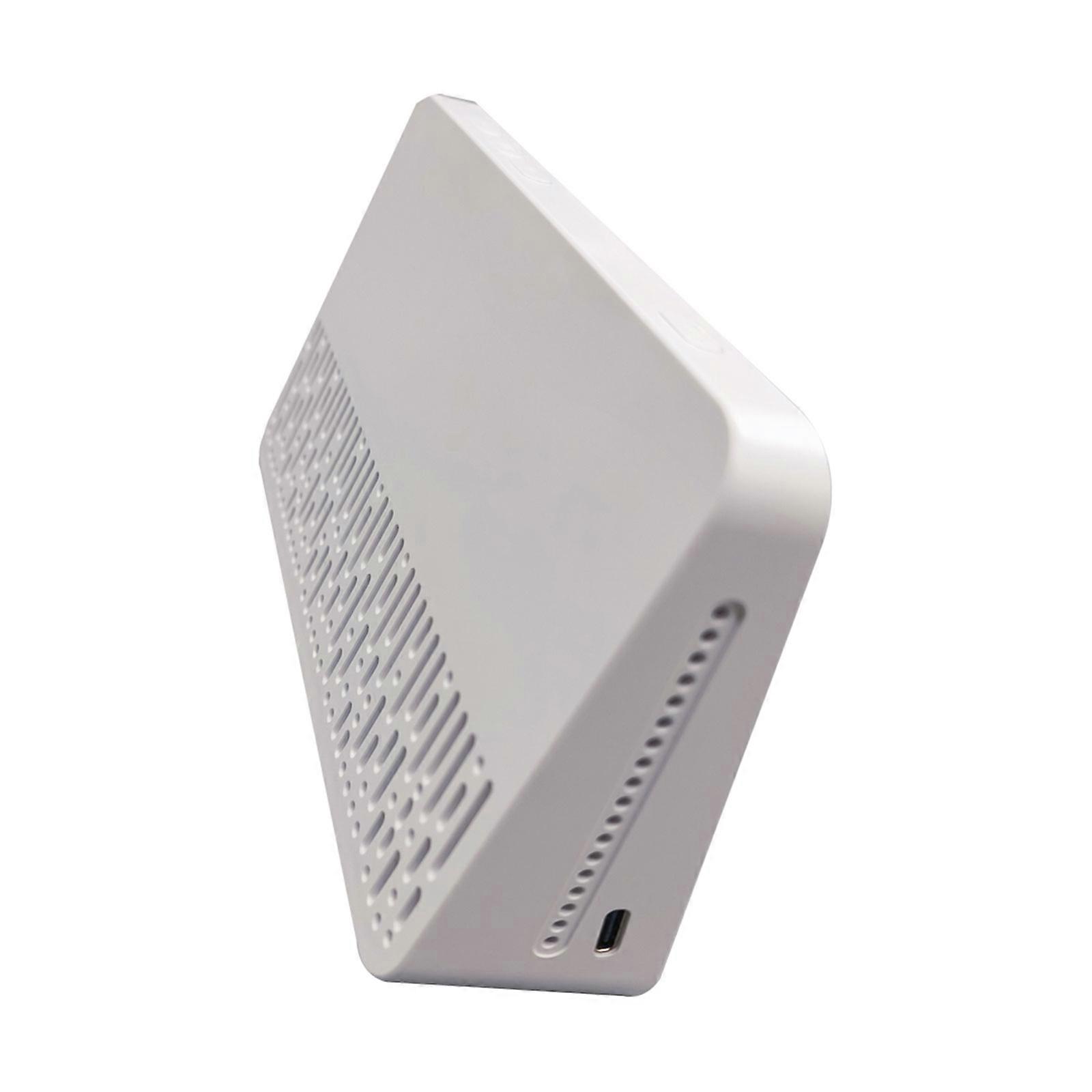 Pollution Meter Air Quality Monitor CO2s Detector with Time Temperature Humidity Display Multifunction CO2s Monitor Multicolor