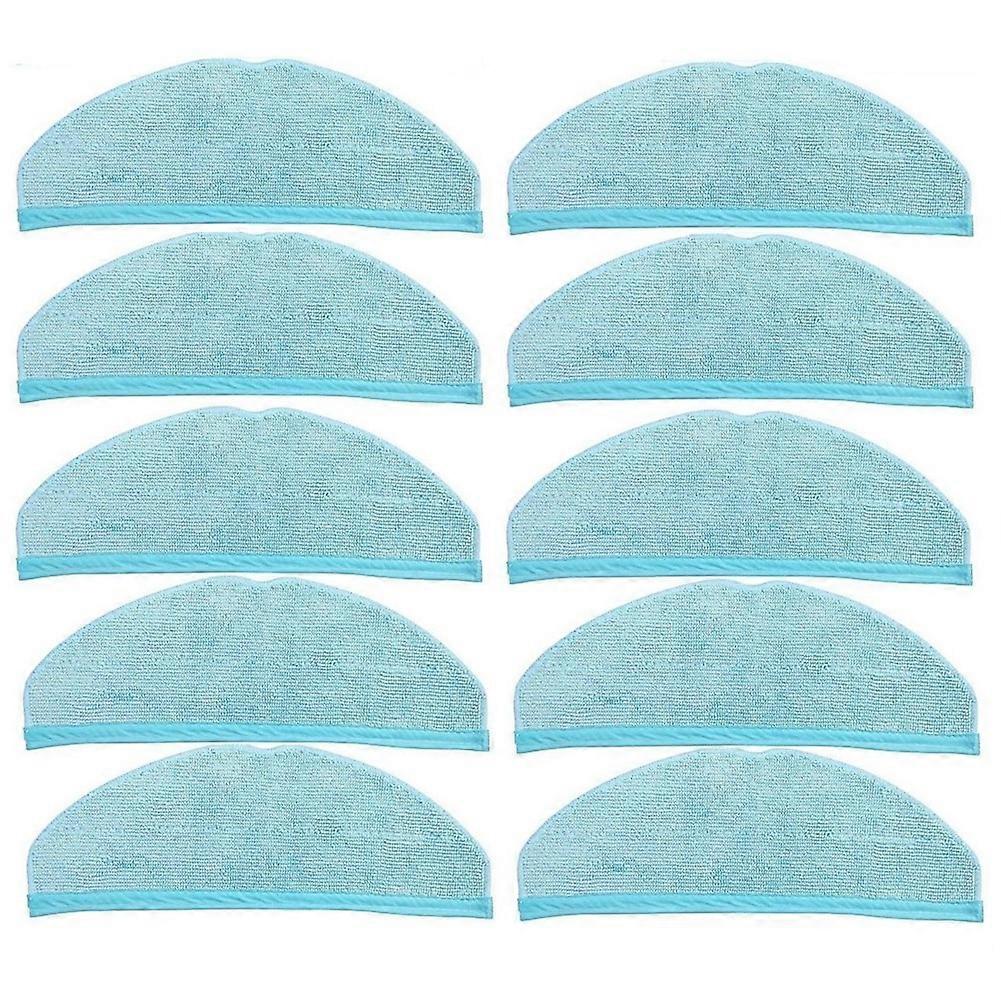 10PCS Suitable for Cecotec Conga 8090 9090 Sweeping Robot Accessories Mop Cleaning Rag