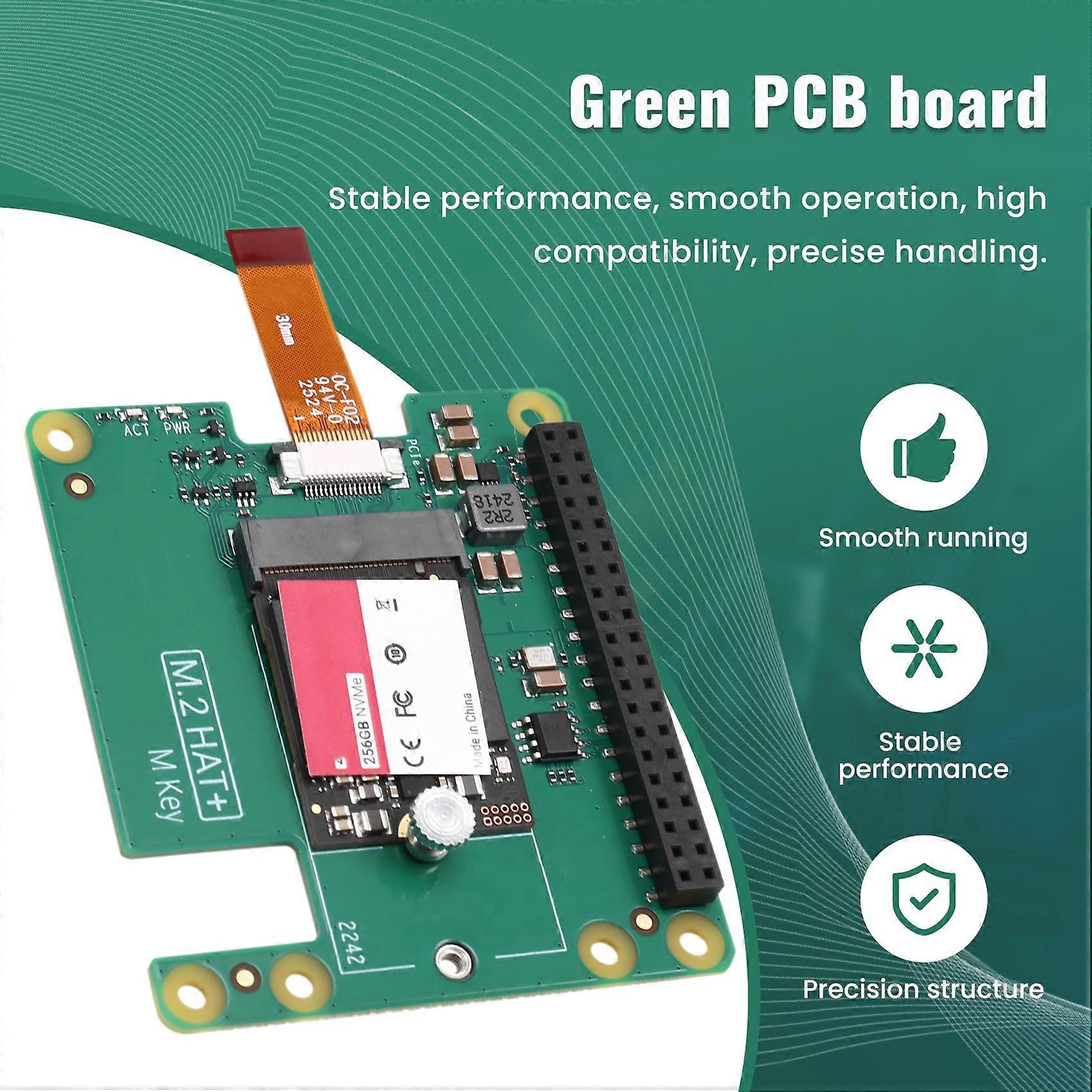 For Raspberry Pi 5 M.2 AI HAT+ Board for Enhanced Machine Learning Capabilities