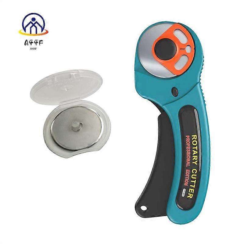 A44F-FT145 Rotary Cutter 45Mm Patchwork Roller Easy Tearing Cutting Tools For Cloth Leather Paper Ticket Soft Sheet