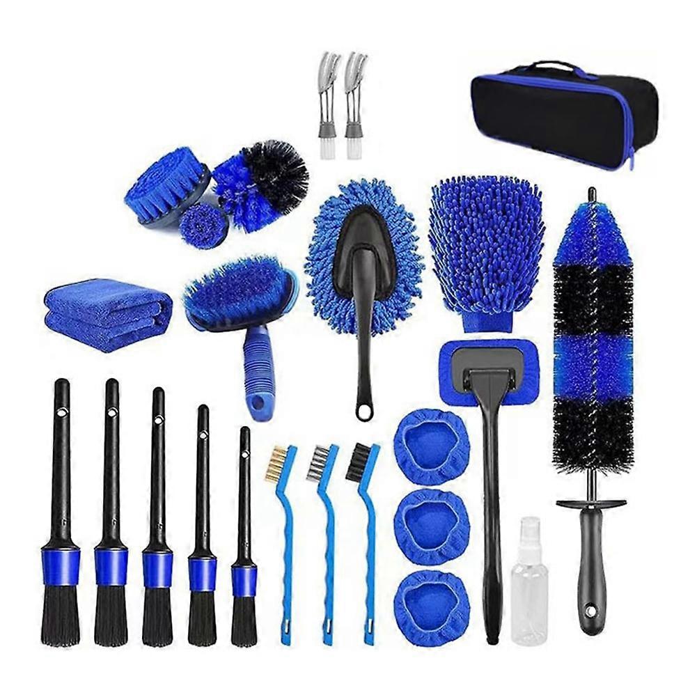 26pcs Car Detailing Brush Set