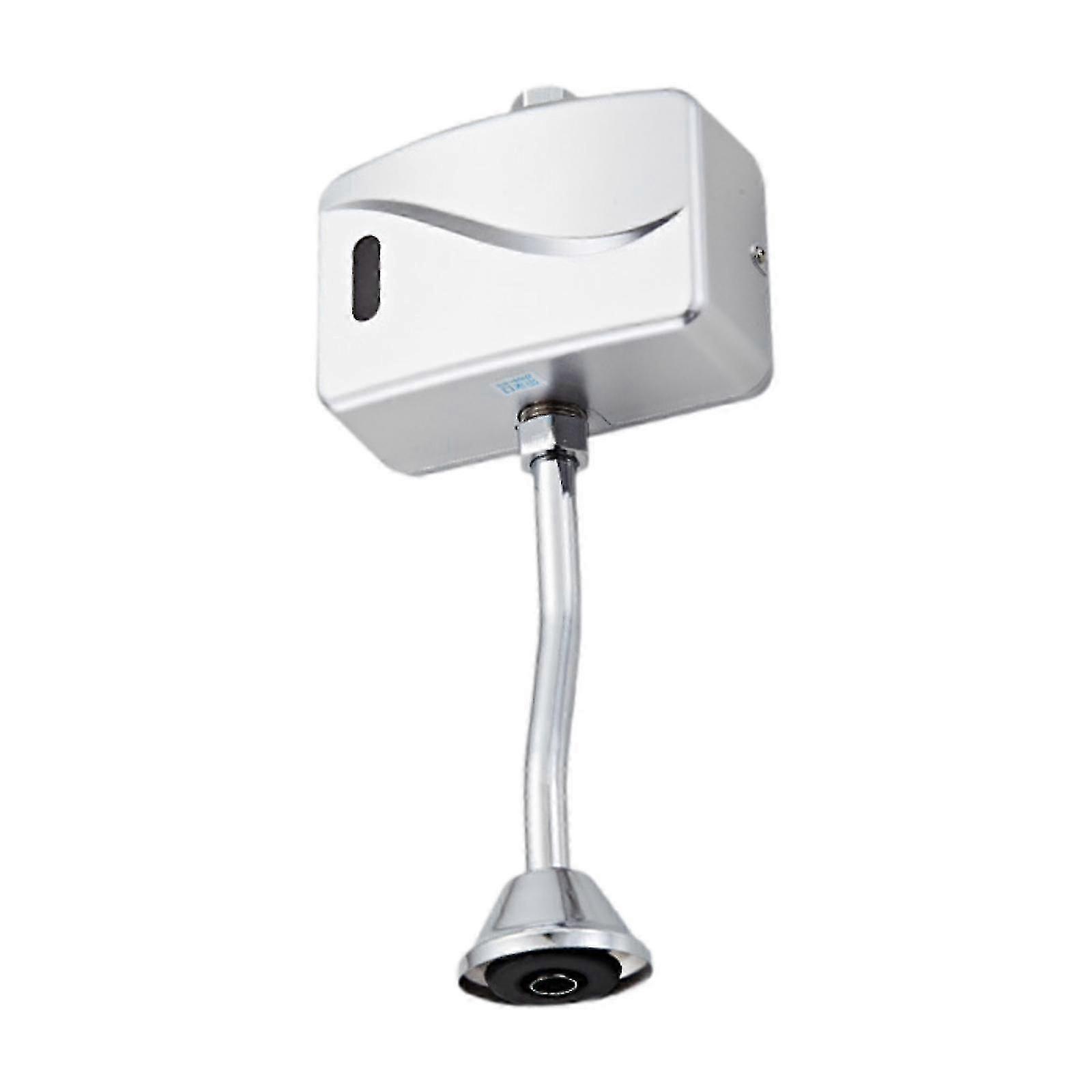 Automatic Sensing Flush Valve Touchless Urinal Valve for Public Toilet Hotel White