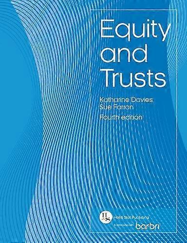 Equity And Trusts by Sue Farran Paperback