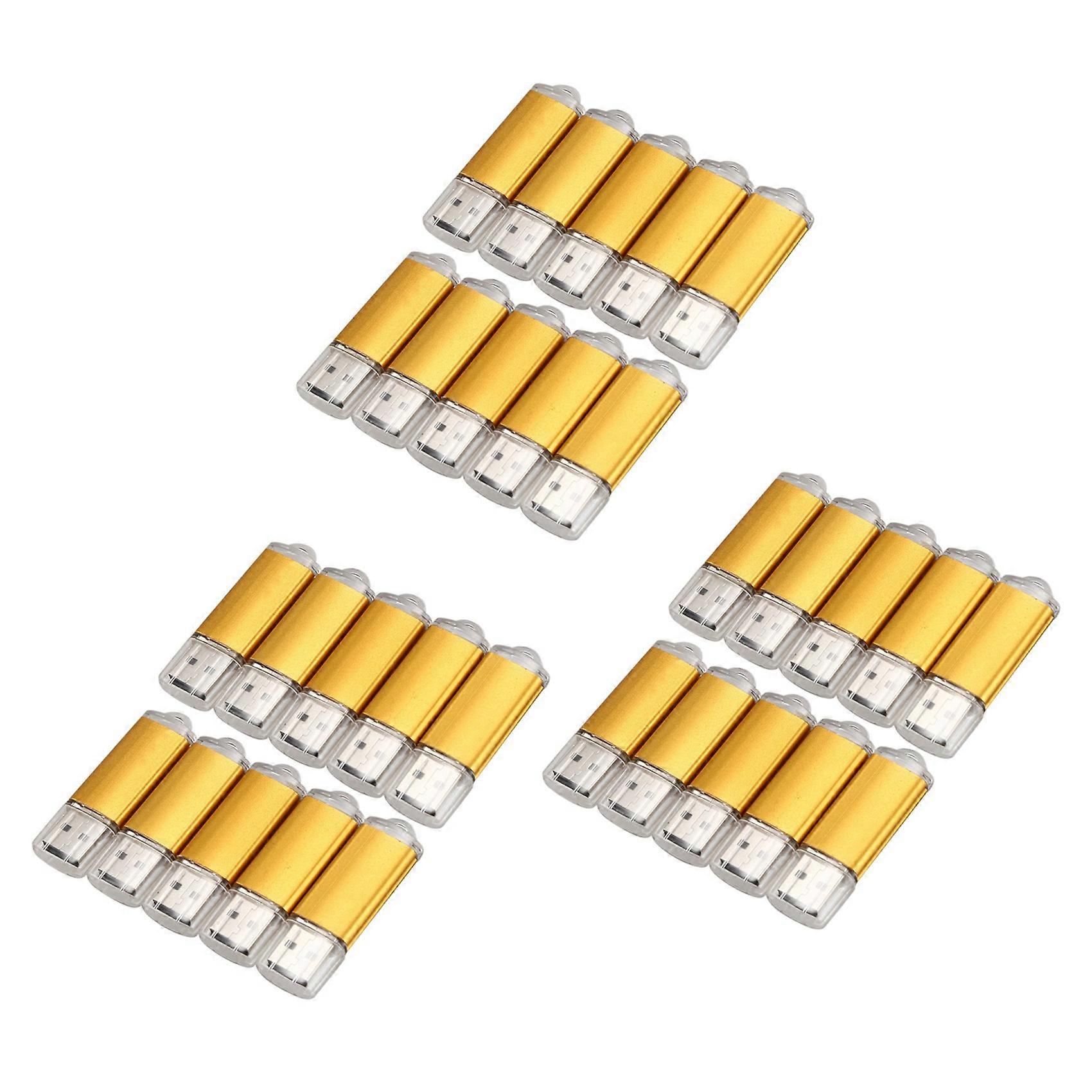 30 x 512MB Memory Stick USB Flash Drive USB Flash Drive USB 2.0 Gold
