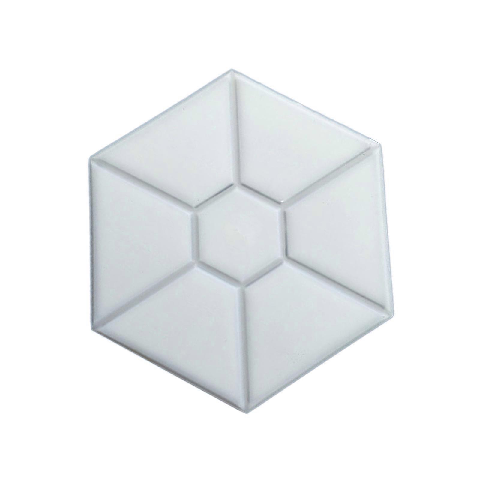 Creative Hexagonal Cement Concrete Brick Mold Enabling Custom Pathway Designs For Unique Garden Decoration Applications Multicolor