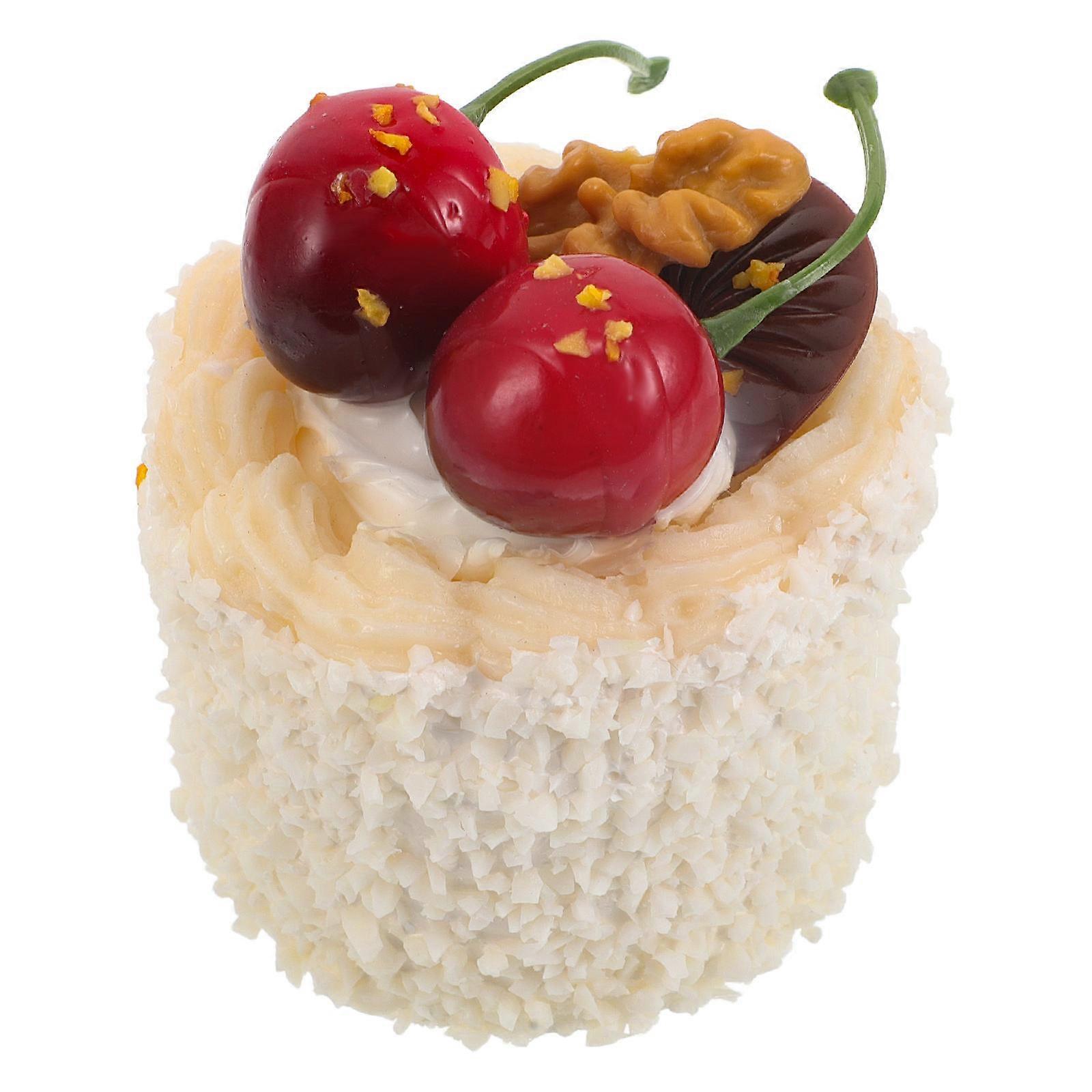 Artificial Dessert Magnet Fake Cake Refrigerator Magnet for Kitchen