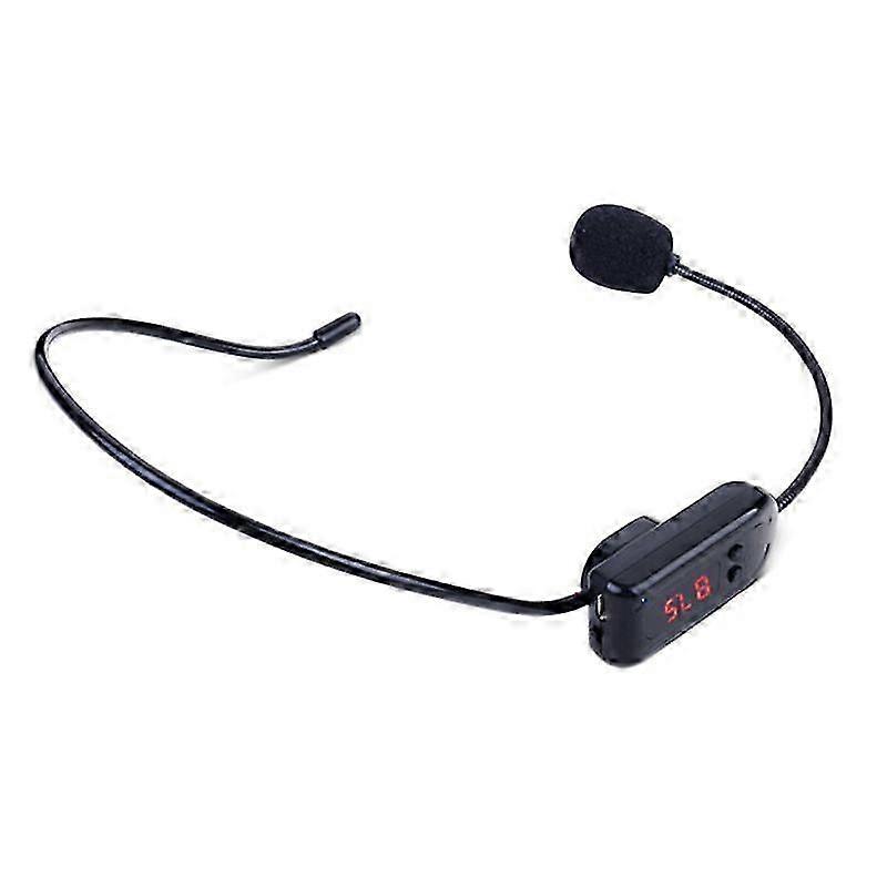Portable Headset Microphone for Meetings with FM Wireless Megaphone Function