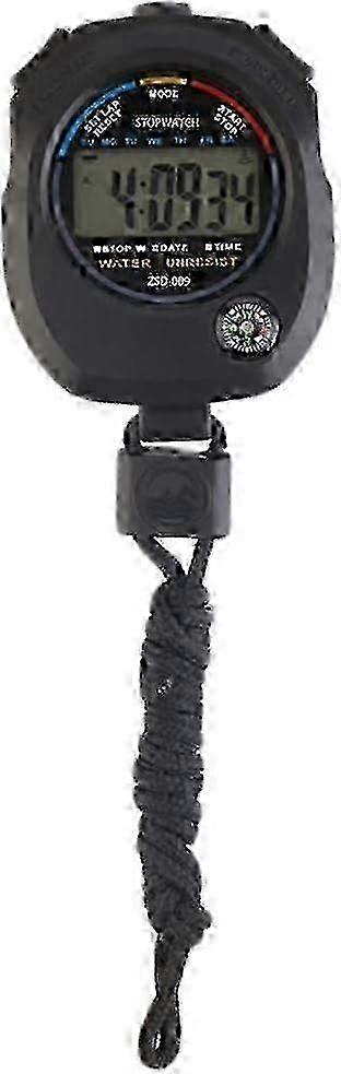 12 pack Multi-function Electronic Digital Sport Stopwatch Timer, Large Display with Date Time and Alarm Edition 529