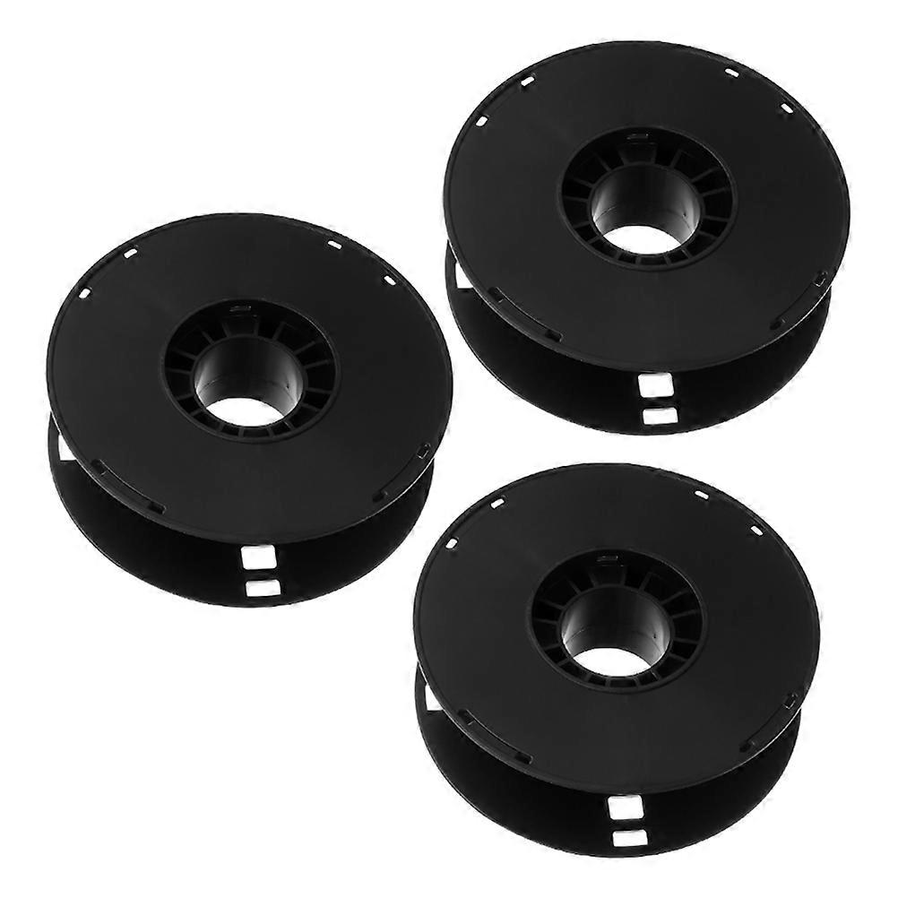 Extension Cord Reel Portable Cord Organizer for 3D Printer 3Pcs Black