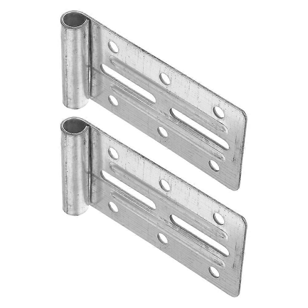 Garage Door Bottom Track Support Brackets for Stable Installation 2Pcs Iron