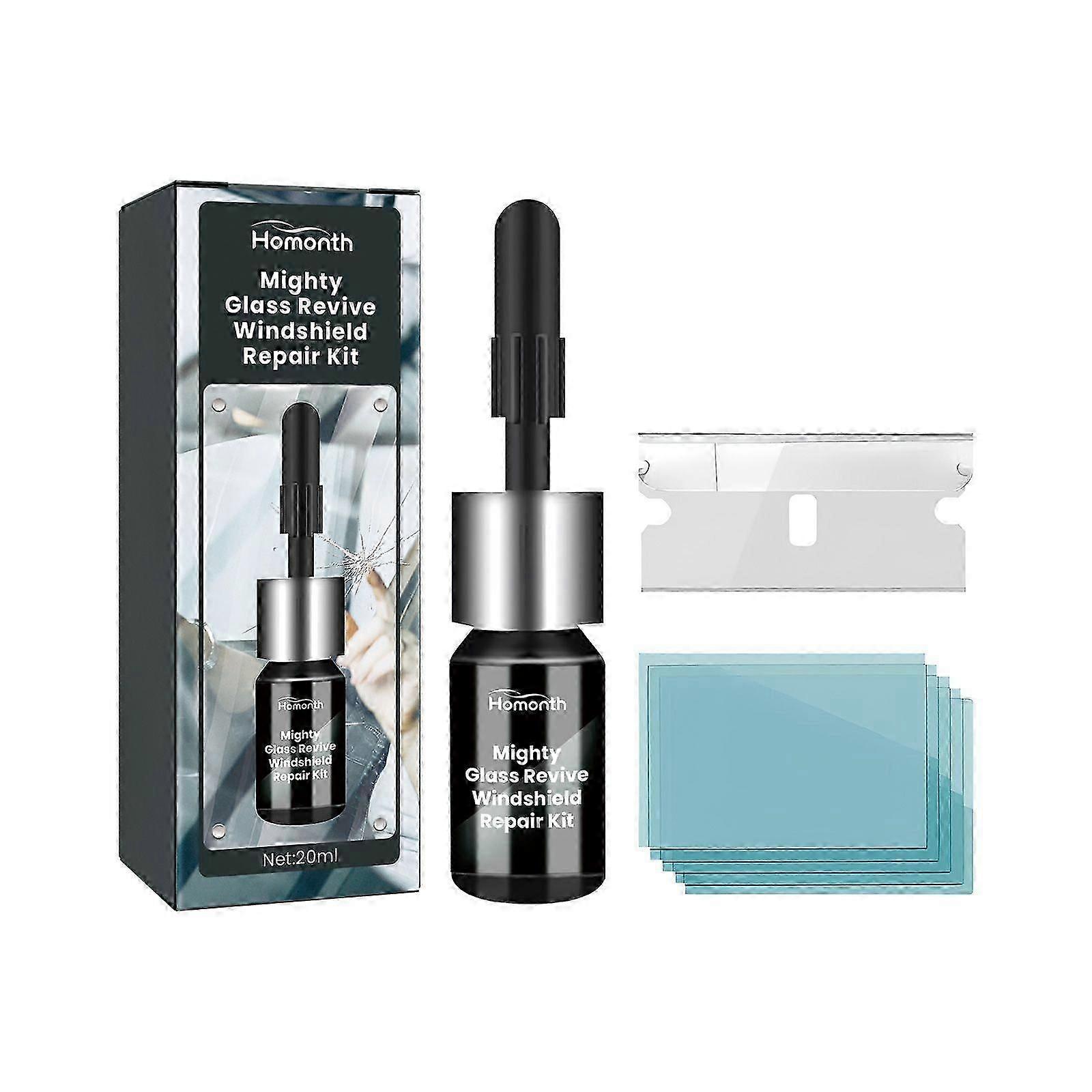 UV Windshield Repair Kit  Fast, Easy, Waterproof Crack & Chip Fix