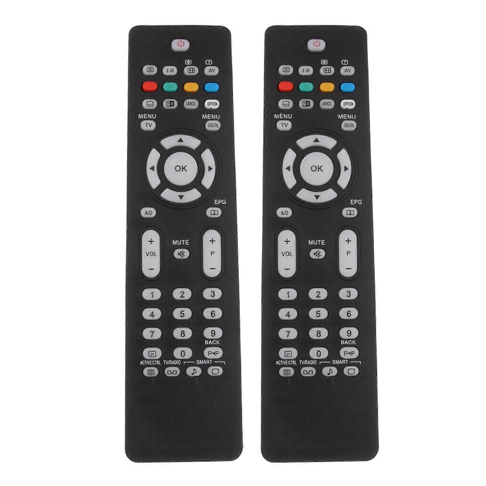 2X Universal RM-719C Remote Control Replacement for Smart TV Replace RC2034301 RC2034304
