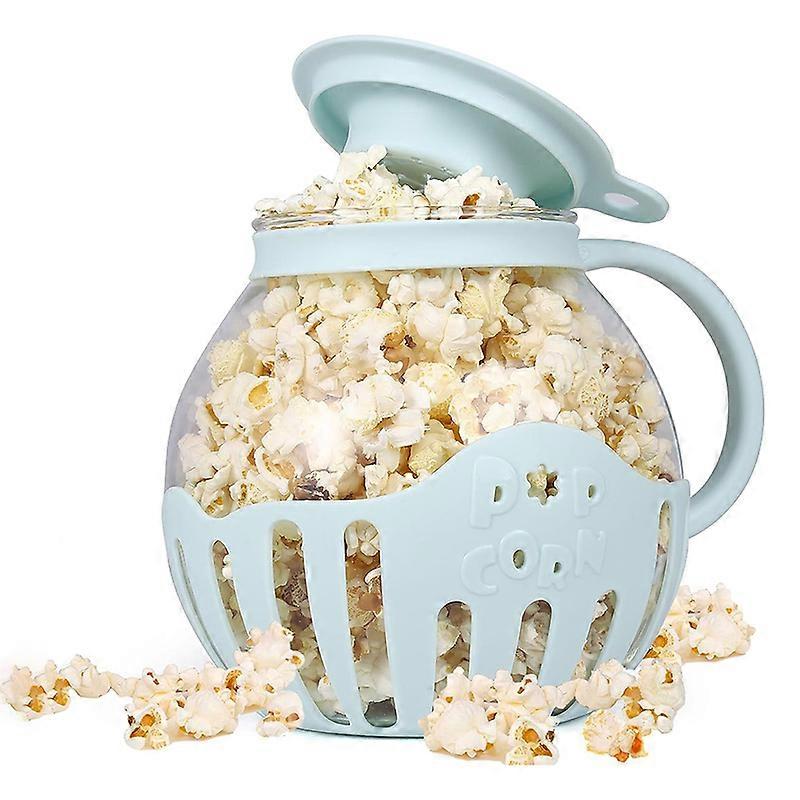 2.25QT Micro-Popcorn Homemade Microwave Popcorn Self-exploding Pot High Boron Glass Popcorn Machine Jar Household Popcorn